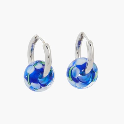 Petites créoles perle en verre BALABOOSTE