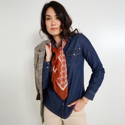Chemise en jean GRAIN DE MALICE