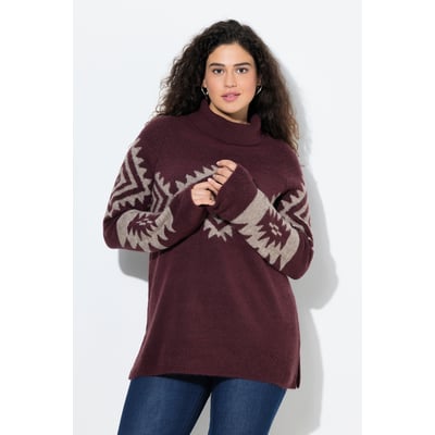 Pull à col roulé et manches longues raglan ULLA POPKEN