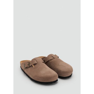 Sabots cuir boucle MANGO KIDS