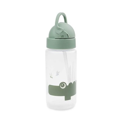 Garrafa com palhinha, 350ml, croco DONE BY DEER