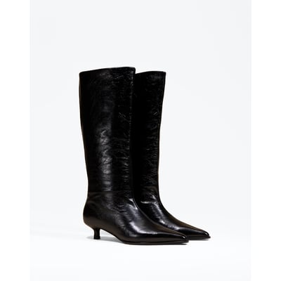 Bottes à petit talon et bout pointu VIVIENNE MI MAI