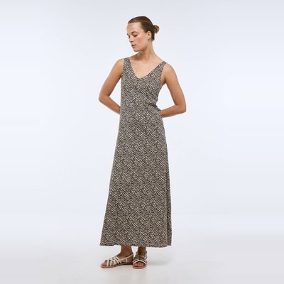 Robe longue imprimée en coton BIO MONOPRIX