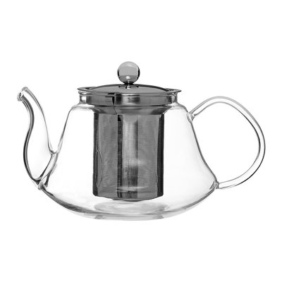 High Borosilicate Strainer Teapot 800ml SO'HOME