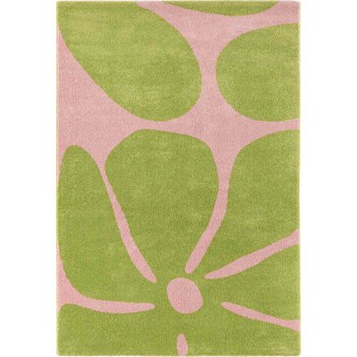 Tapis intérieur à poils longs Swing 385 vert 200 x 280 cm JARDINDECO