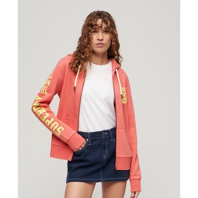 Sweat superdry femme rouge La Redoute