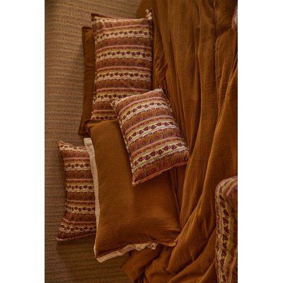 Housse de coussin Taormina Flores Grenat, Flores GABRIELLE PARIS