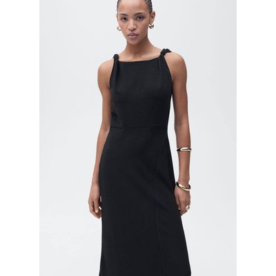 Robe longue asymétrique MANGO
