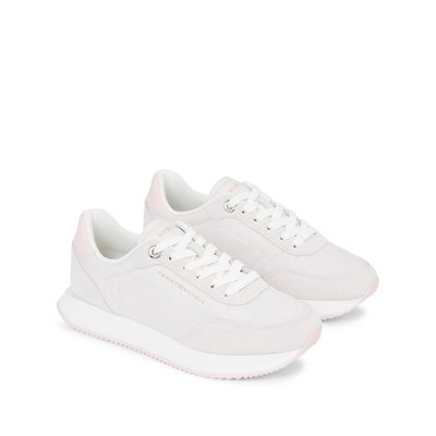 Sneakers runner Essential in suèdeleer. TOMMY HILFIGER
