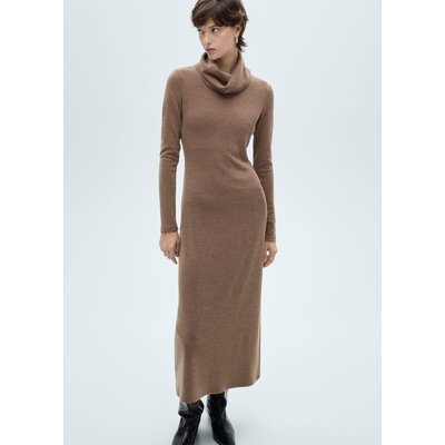 Robe maille col roulé MANGO