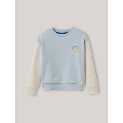 Sweat colorblock en coton biologique CYRILLUS
