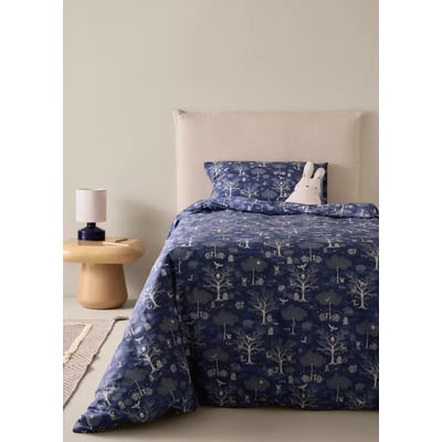 Housse de couette percale de coton lit 90 cm MANGO HOME