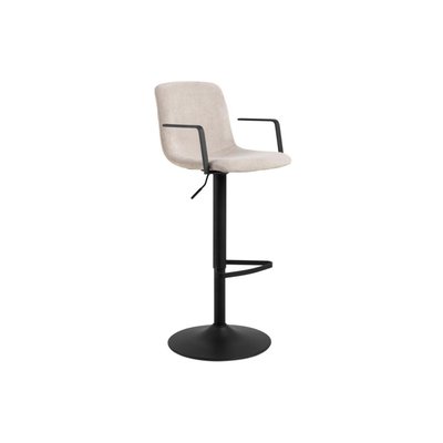 Tabourets de bar réglables et pivotants beiges (lot de 2) - NOA HELLIN, DEPUIS 1862