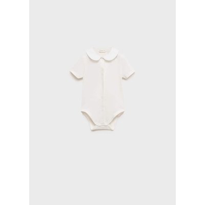 Body coton col Claudine MANGO BABY