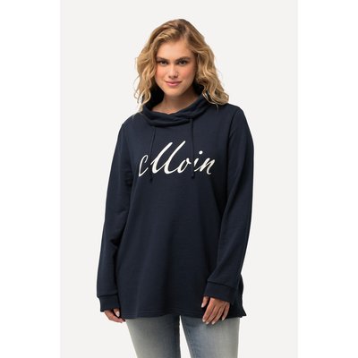 Sweat-shirt col montant et manches longues. ULLA POPKEN