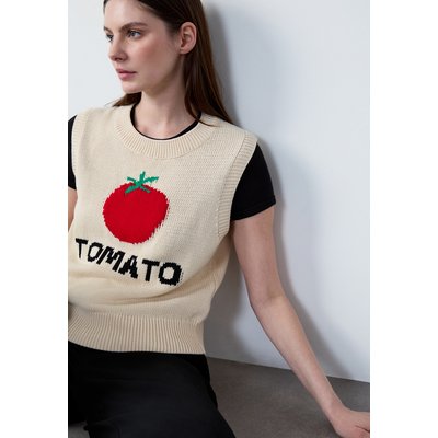 Pull sans manches imprimé 'tomato GOMATO ETAM