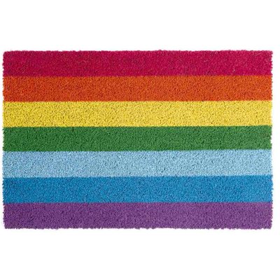 Paillasson coco arc-en-ciel 40x60cm WADIGA
