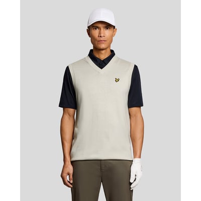 Débardeur léger en maille col V LYLE & SCOTT