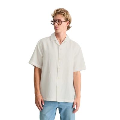 Chemise à manches courtes Crayfish Capsule en lin et en coton bio MARC O’POLO DENIM