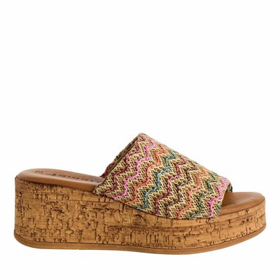 Platform Wedge Mules TAMARIS
