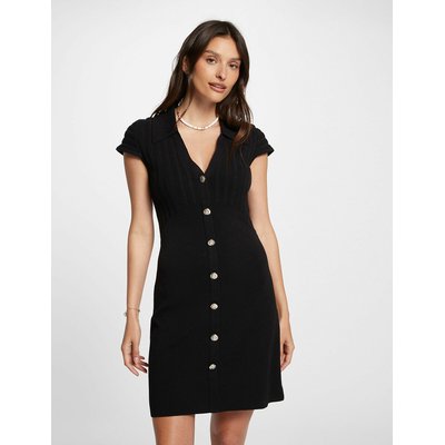 Figurbetontes Kleid mit kurzen Ärmeln MORGAN