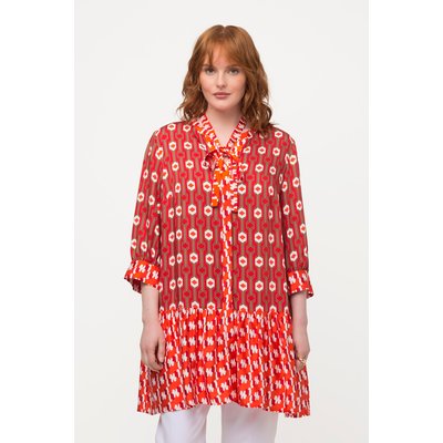 Blouse rétro à encolure en V ULLA POPKEN