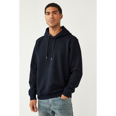 Sweat à capuche texturé haut de gamme enfiler NEXT