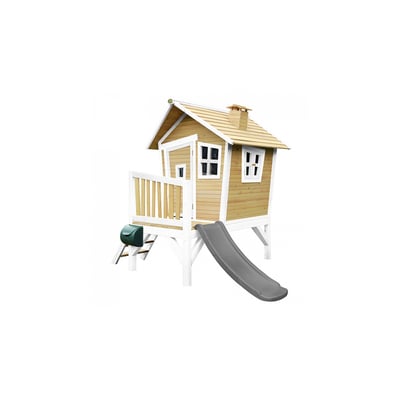AXI Crooked Robin Maisonnette marron blanc Toboggan Gris AXI HOUSE