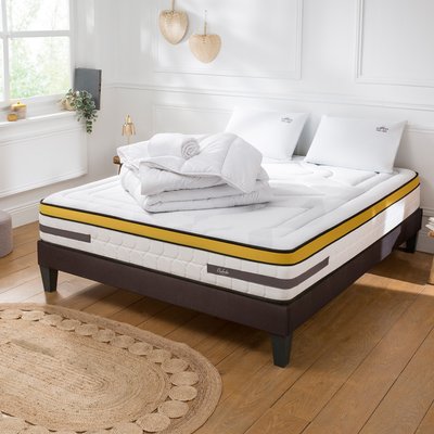 Ensemble Matelas+sommier Ressorts AUBERTIN MAISON AUBERTIN
