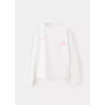 T-shirt en coton imprimé MANGO KIDS