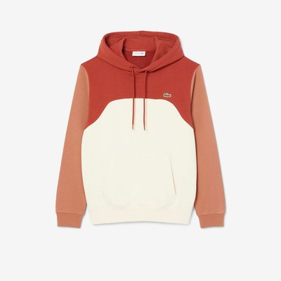 Hoodie met kleurblokken LACOSTE