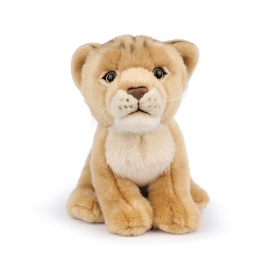 Peluche   lionne assise  22cm WWF