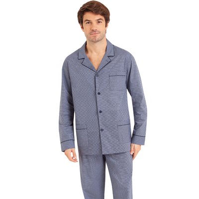 Pyjama long ouvert POPELINE EMINENCE