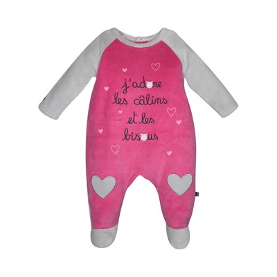 Pyjama velours rase fanny SUCRE D'ORGE