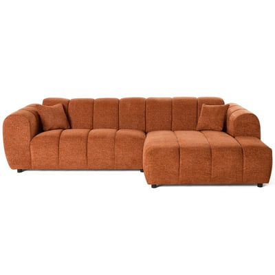 Canapé d'Angle droit 4 places - CURTIS BEST MOBILIER
