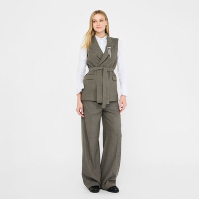 Gilet à chevrons avec ceinture LIU JO