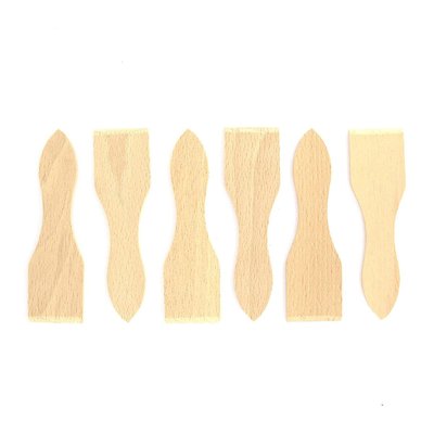 Lot de 6 spatules à raclette WOOD EDITION FACKELMANN