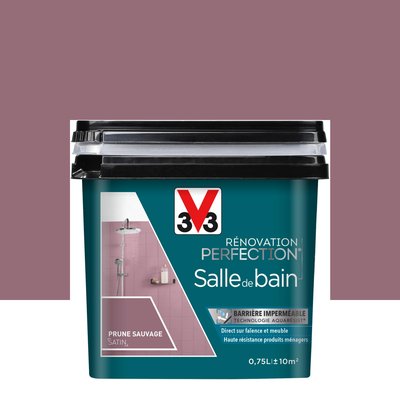 Peinture intérieure Rénovation Perfection® Salle de bain Satin, Les violets V33