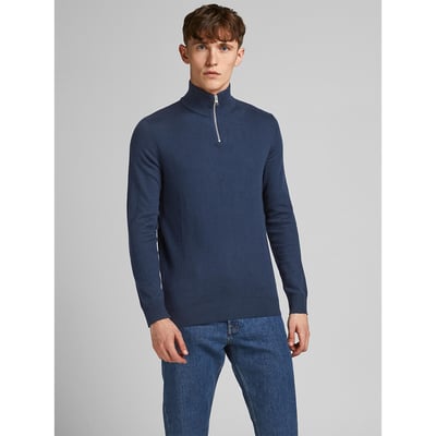 Pull Jack & Jones Jjelewis - Col Rond, Tricoté, Manches Longues, Pour Homme, Décontracté