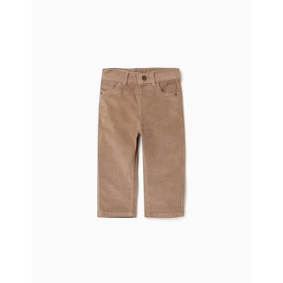 Pantalon à coupe droite en velours côtelé ZIPPY