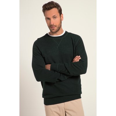 Pull en laine mélangée. Col rond JP1880