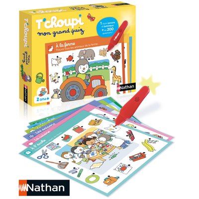 Mon grand quiz t'choupi NATHAN