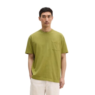 T-shirt relaxed en jersey de coton bio épais MARC O'POLO