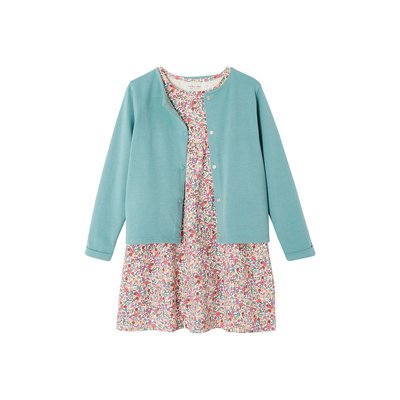 Ensemble robe + cardigan VERTBAUDET