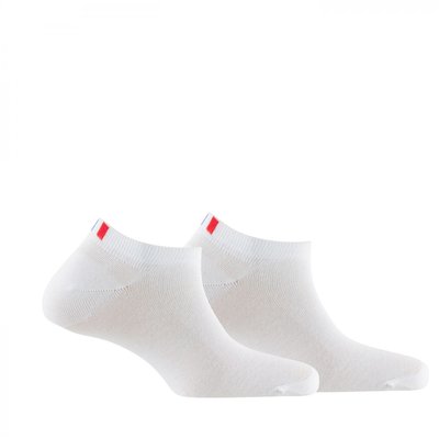 Lot de 2 paires de chaussettes invisibles en coton MADE IN FRANCE KINDY