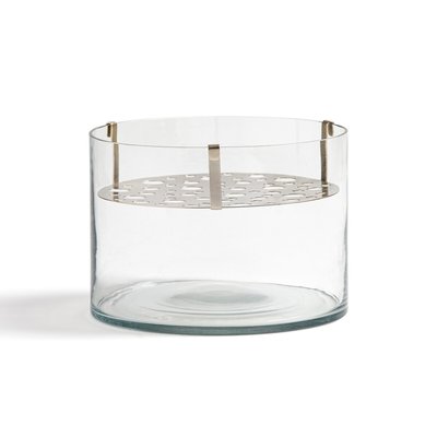 Vase en verre et métal, Planta AM.PM