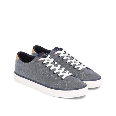 Sneakers vulcanizzate in chambray TOMMY HILFIGER