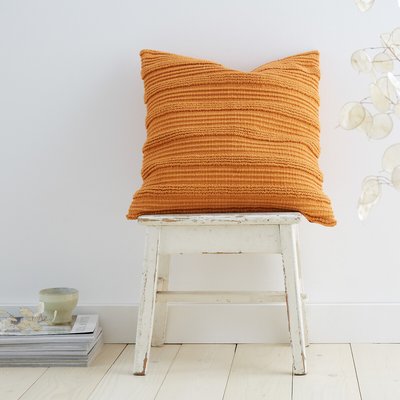 Tufted Stripes Filled Cushion PINEAPPLE ELEPHANT