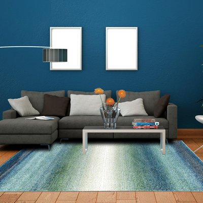 Tapis salon et chambre tissé motif géométrique BRADO UN AMOUR DE TAPIS