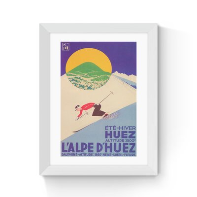 L'Alpe D'Huez EAST END PRINTS